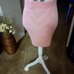 Helmut Lang Pink Skirt